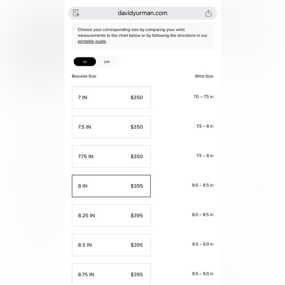 New in box David Yurman men’s box bracelet chain bracelet Authentic - Picture 5 of 7